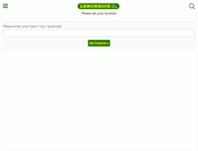 Tablet Screenshot of lemonrock.com